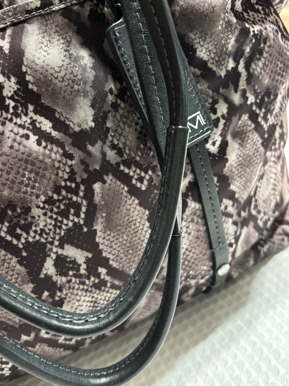 Tumi Snake-Print Tote - Picture 3 of 15